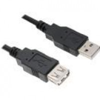 Axiom USB2AAMF15-AX AXIOM USB 2.0 TYPE-A TO USB TYPE-A EXTENSION CABLE M/F 15FT