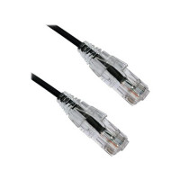 Axiom C6BFSB-K8-AX AXIOM 8FT CAT6 BENDNFLEX ULTRA-THIN SNAGLESS PATCH CABLE 550MHZ (BLACK)