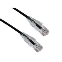 Axiom C6BFSB-K9-AX AXIOM 9FT CAT6 BENDNFLEX ULTRA-THIN SNAGLESS PATCH CABLE 550MHZ (BLACK)