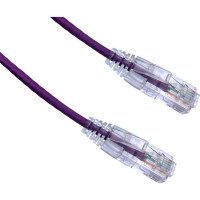 Axiom C6BFSB-P9-AX AXIOM 9FT CAT6 BENDNFLEX ULTRA-THIN SNAGLESS PATCH CABLE 550MHZ (PURPLE)
