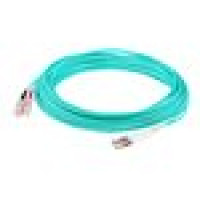 Addon ADD-SC-LC-20M5OM3 ADDON 20M SC TO LC AQUA OM3 DUPLEX OFNR (RISER-RATED) FIBER PATCH CABLE