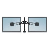 Fellowes 8041701 PROFESSIONAL SERIES DEPTH ADJUSTABLE DUAL MONITOR ARM FEATURES TWO MONITOR ARMS