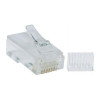 Eaton N230-100 100PK CAT6 MODULAR CONNECTOR W/ LOAD BAR SOLID/STRANDED RJ45