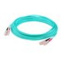 Addon ADD-SC-SC-2M5OM4 ADDON 2M SC TO SC AQUA OM4 DUPLEX OFNR (RISER-RATED) FIBER PATCH CABLE