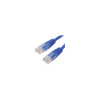 4xem 4XC6PATCH1BL 1FT CAT6 BLUE MOLDED PATCH CABLE