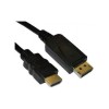 4xem 4XDPMHDMIMCBL 6FT DISPLAYPORT TO HDMI M TO M ADAPTER CABLE CONVERT 4K