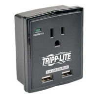 TRIPP LITE SK10USB 1OUT WALLMNT SURGE W USB 1080 JOULES 2.4A USB C Y PWR