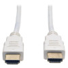 EATON TRIPP LITE SERIES CONNECTIVIT P568-003-WH 3FT HIGH SPEED HDMI CABLE ULTRA HD 4KX2K VIDEO/AUDIO WHITE M/M