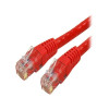 Startech C6PATCH7RD 7FT RED CAT6 ETHERNET CABLE RJ45 UTP PATCH CABLE GIGABIT LAN