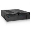 Icy Dock 2.5 in. 2 Bay SAS SATA Storage Mobile Rack