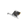 SIIG Controller Card JU-P20A12-S1 2-Port USB 3.1 PCI-Express Host Adapter Card Type-A/C Retail