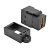 Eaton P164-000-KPA-BK EATON TRIPP LITE SERIES HDMI ALL-IN-ONE KEYSTONE/PANEL MOUNT ANGLED COUPLER (F/F