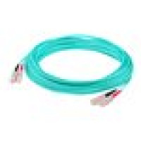 Addon ADD-SC-SC-10M5OM3 ADDON 10M SC TO SC AQUA OM3 DUPLEX OFNR (RISER-RATED) FIBER PATCH CABLE