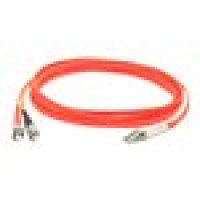 Addon ADD-ST-LC-10M6MMF 10M MULTIMODE FIBER MMF 62.5/ DUPLEX LC/ST OM1 ORANGE PATCH CABLE