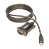 Eaton U209-005-C TRIPP LITE SERIES USB-C TO RS232 (DB9) SERIAL ADAPTER CABLE - USB-C LEFT CONNECT