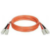 Eaton N306-006 EATON TRIPP LITE SERIES DUPLEX MULTIMODE 62.5/125 FIBER PATCH CABLE (SC/SC), 2M