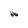 ENet C19C20-3F-ENC C19 TO C20 3FT BLACK POWER CORD