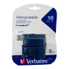 99810 5PK 16GB USB FLASH DRIVE BLUE