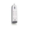 Belkin BV108200-06 8-OUTLET SURGE PROTECTOR WITH 6 FT POWER CORD WITH TELEPHONE PROTECTION
