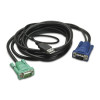 APC AP5822 APC INTEGRATED LCD KVM USB CABLE