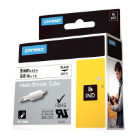 Dymo 18053 NEWELL-DYMO RHINO WHITE HEAT SHRINK TUBES 3/8IN (9MM), THIS ITEM IS SUITABLE FOR