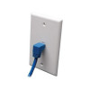 Eaton N204-005-BL-DN EATON TRIPP LITE SERIES DOWN-ANGLE CAT6 GIGABIT MOLDED UTP ETHERNET CABLE (RJ45