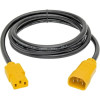 Eaton P005-006-YW POWER CORD - POWER IEC 320 EN 60320 C13 - FEMALE LEFT GENDER - POWER IEC 320 EN