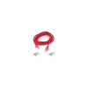 Belkin A3L791-05-RED-S 5FT CAT5E SNAGLESS PATCH CABLE, UTP, RED PVC JACKET, 24AWG, T568B, 50 MICRON, GO