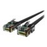Belkin A3L980-14-BLK 14-FOOT CAT6 BLACK CABLES, NO BOOTS