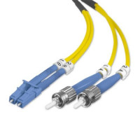 Belkin F2F802L0-03M DUPLEX FIBER OPTIC CABLE/LC/ST/8.3/125/ 3 METER
