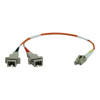 Eaton N458-001-50 PATCH CABLE - FIBER OPTIC - MALE LEFT GENDER - FEMALE RIGHT GENDER - SC RIGHT CO