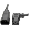 Eaton P004-002-13RA POWER CORD - POWER IEC 320 EN 60320 C14 - MALE LEFT GENDER - POWER IEC 320 EN 60
