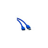 Eaton U326-010 COUPLER CABLE - USB 3.0 A LEFT CONNECTOR - MALE LEFT GENDER - USB 3.0 MICRO-B RI