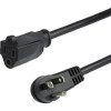 Startech PAC101R3 AC POWER EXTENSION CORD 3FT (0.9M) 16AWG POWER SUPPLY EXTENSION CABLE NEMA 5-15R