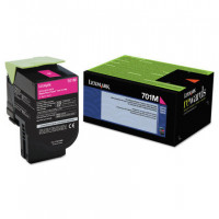 Lexmark 70C10M0 701M MAGENTA RETURN PROGRAM TONER CARTRIDGE