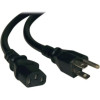 Eaton P007-012 EATON TRIPP LITE SERIES COMPUTER POWER CORD, NEMA 5-15P TO C13 - HEAVY-DUTY, 15A