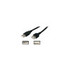Addon USBEXTAA15 USB 2.0(A) TO USB 2.0 (A) M TO F CABLE BLACK