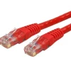 Startech C6PATCH20RD 20FT RED CAT6 ETHERNET CABLE RJ45 UTP PATCH CABLE GIGABIT LAN