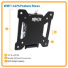 Eaton DWF3770L EATON TRIPP LITE SERIES FIXED WALL MOUNT FOR 37 TO 70 TVS AND MONITORS - MOUNTS