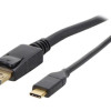 Eaton U444-003-DP AV CABLES - USB-C LEFT CONNECTOR - MALE LEFT GENDER - DISPLAYPORT RIGHT CONNECTO
