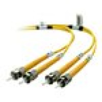 Belkin F2F80200-05M 5 METER SINGLE MODE ST/ST DUPLEX CABLE - ST SINGLE MODE - MALE - ST SINGLE MODE