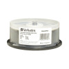 Verbatim 97284 BD-R DL 25PK SPINDLE 50GB 8X WHITE THERMAL PRINTABLE - HARD COAT