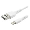 Startech RUSBLTMM1M 3.3FT 1M USB TO LIGHTNING CABLE - APPLE MFI CERTIFIED - ARAMID FIBER - WHITE
