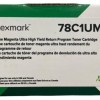 Lexmark 78C0UMG MAGENTA TONER CARTRIDGE 78C0UMG GSA ULTRA HIGH YIELD RETURN PROGRAM