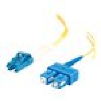 C2G 37471 15M FIBER LC/SC SMF 9/125 DUPLEX YELLOW PATCH CABLE