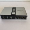 Startech ICUSBAUDIO7D 7.1 USB SOUND CARD EXTERNAL SPDIF AUDIO EXTERNAL SOUND CARD