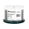 Verbatim 97338 50PK BD-R 25GB 6X DL+ SPINDLE WHITE THERMAL EVEREST HUB PRINTABLE