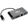 Eaton U444-06N-DP4K6W EATON TRIPP LITE SERIES USB-C TO DISPLAYPORT 4K 60HZ ADAPTER, WHITE - 4K USB-C A