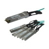 Startech QSFP4X10GAO3 100% CISCO QSFP-4X10G-AOC3M ACTIVE OPTICAL BREAKOUT CABLE (AOC) - 3M CABLE,40GB