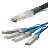 Startech QSFP4SFP10C5 CISCO QSFP-4SFP10G-CU5M COMPATIBLE 5M DIRECT ATTACHED BREAKOUT CABLE - 40GBPS PA